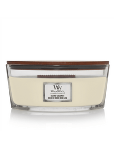 WoodWick Island Coconut Ellipse Candle - Yankee Candle & WoodWick
