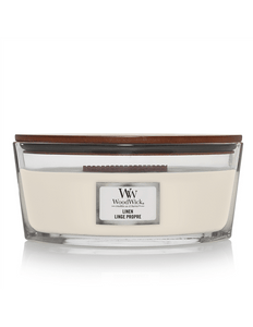 WoodWick Linen Ellipse Candle - Yankee Candle & WoodWick