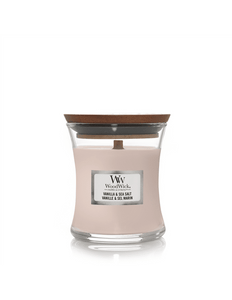 WoodWick Vanilla & Sea Salt Small Candle - Yankee Candle & WoodWick