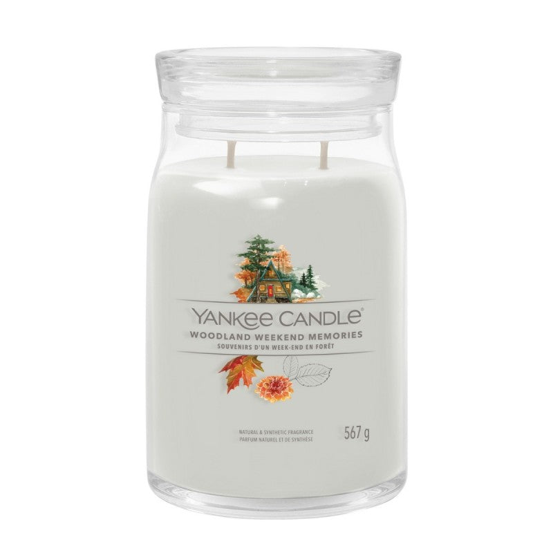 Yankee Candle Woodland Weekend Memories Large Jar - Shop Hier