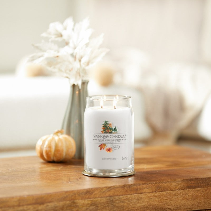 Yankee Candle Woodland Weekend Memories Large Jar - Shop Hier