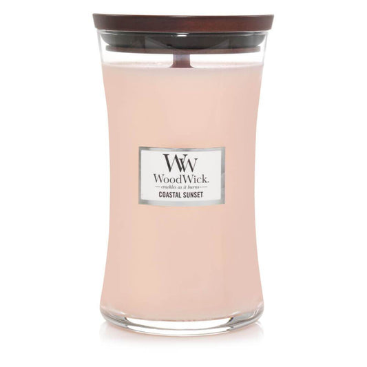 WoodWick Coastal Sunset Large Candle - Yankee Candle & WoodWick