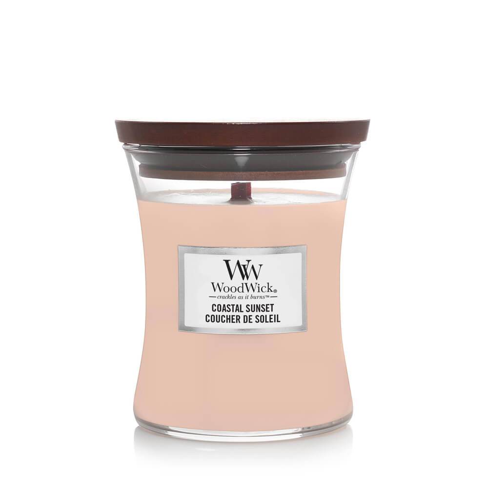 WoodWick Coastal Sunset Medium Candle - Yankee Candle & WoodWick