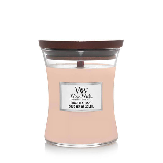 WoodWick Coastal Sunset Medium Candle - Yankee Candle & WoodWick
