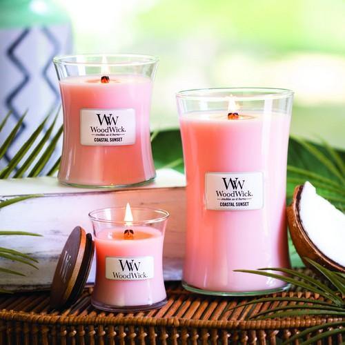 WoodWick Coastal Sunset Medium Candle - Yankee Candle & WoodWick