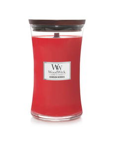 WoodWick Crimson Berries Large Candle - Yankee Candle & WoodWick
