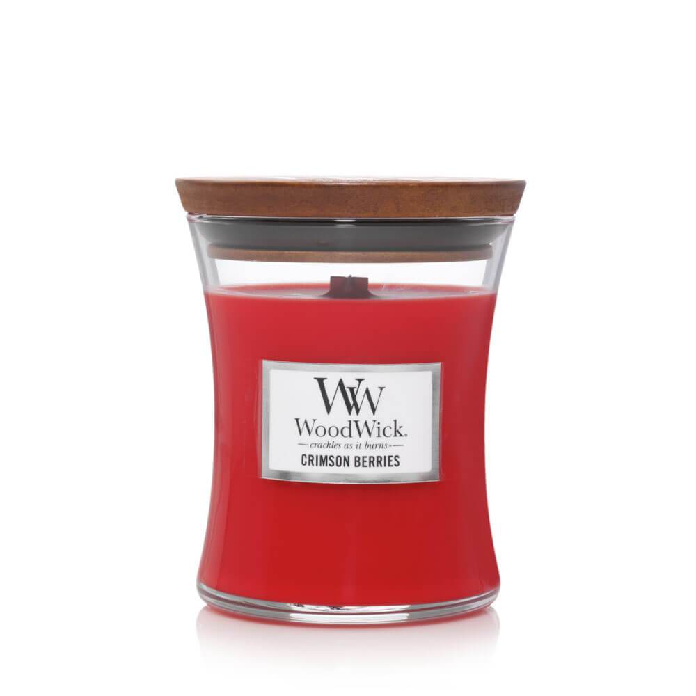 WoodWick Crimson Berries Medium Candle