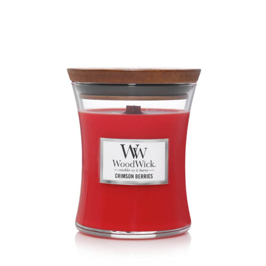 WoodWick Crimson Berries Medium Candle