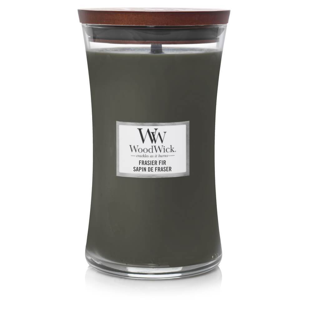 WoodWick Frasier Fir Large Candle - Yankee Candle & WoodWick