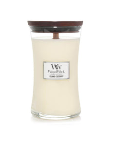 WoodWick Island Coconut Large Candle - Yankee Candle & WoodWick