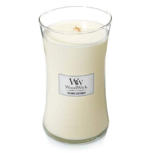 WoodWick Island Coconut Large Candle - Yankee Candle & WoodWick