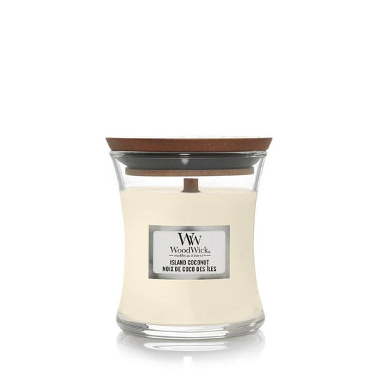 WoodWick Island Coconut Small Candle - Yankee Candle & WoodWick