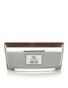 WoodWick Lavender & Cedar Ellipse Candle - Yankee Candle & WoodWick