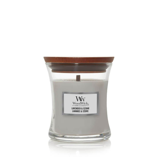 WoodWick Lavender & Cedar Small Candle - Yankee Candle & WoodWick