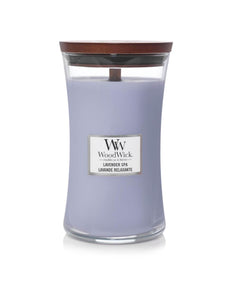 WoodWick Lavender Spa Large Candle - Yankee Candle & WoodWick