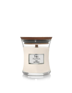 WoodWick Linen Small Candle - Yankee Candle & WoodWick
