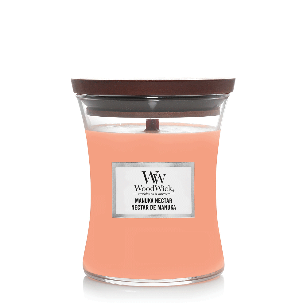 WoodWick Manuka Nectar Medium Candle - Yankee Candle & WoodWick
