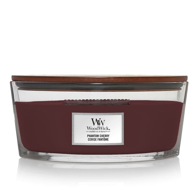 WoodWick Phantom Cherry Ellipse Candle - Yankee Candle & WoodWick