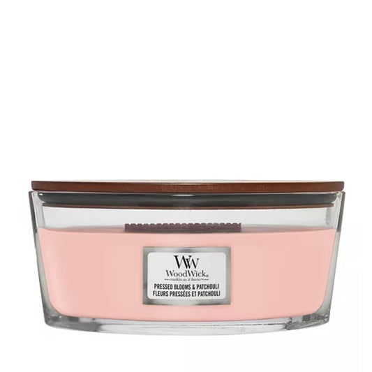 WoodWick Pressed Blooms & Patchouli Ellipse Candle - Yankee Candle & WoodWick