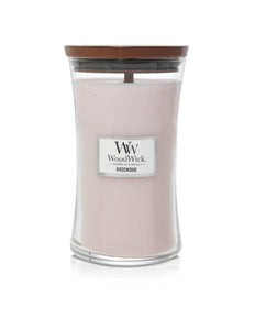 WoodWick Rosewood Large Candle - Yankee Candle & WoodWick