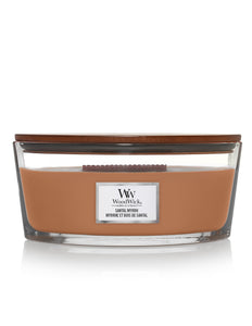 WoodWick Santal Myrrh Ellipse Candle - Yankee Candle & WoodWick