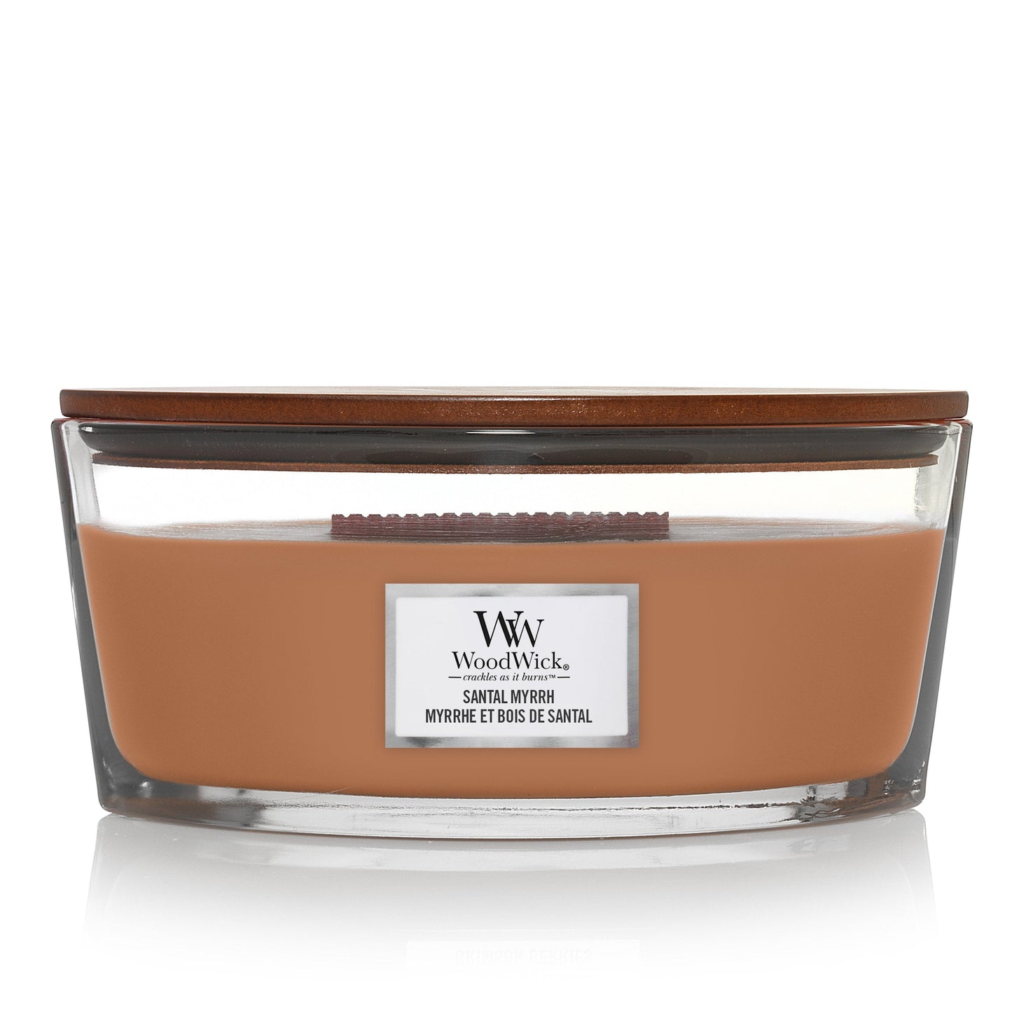 WoodWick Santal Myrrh Ellipse Candle - Shop Hier