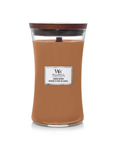WoodWick Santal Myrrh Large Candle - Yankee Candle & WoodWick
