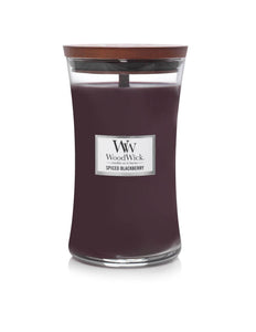 WoodWick Spiced Blackberry Large Candle - Yankee Candle & WoodWick