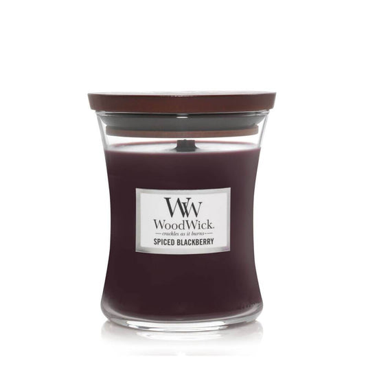 WoodWick Spiced Blackberry Medium Candle