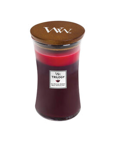 WoodWick Trilogy Sun Ripened Berries Large Candle - Yankee Candle & WoodWick