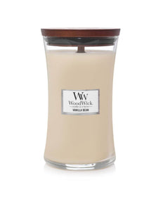 WoodWick Vanilla Bean Large Candle - Yankee Candle & WoodWick