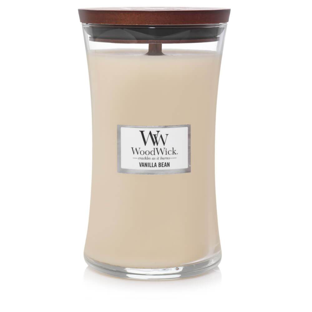 WoodWick Vanilla Bean Large Candle - Yankee Candle & WoodWick