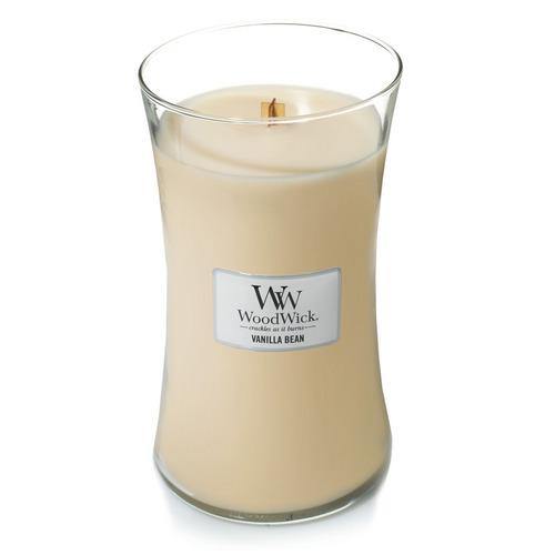 WoodWick Vanilla Bean Large Candle - Yankee Candle & WoodWick