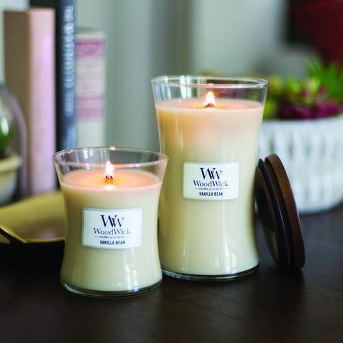 WoodWick Vanilla Bean Large Candle - Yankee Candle & WoodWick