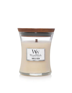 WoodWick Vanilla Bean Medium Candle - Yankee Candle & WoodWick