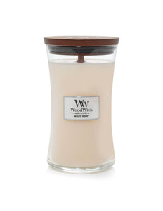 WoodWick White Honey Large Candle - Yankee Candle & WoodWick