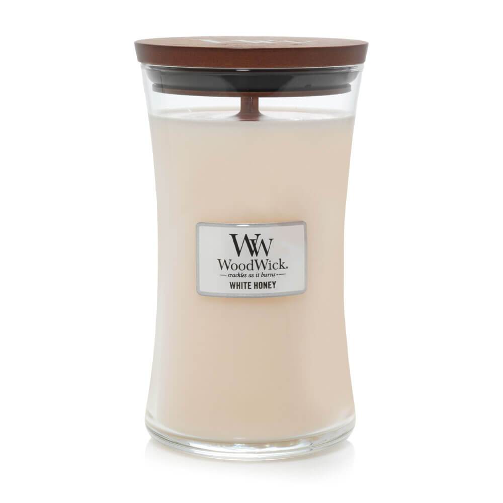 WoodWick White Honey Large Candle - Shop Hier
