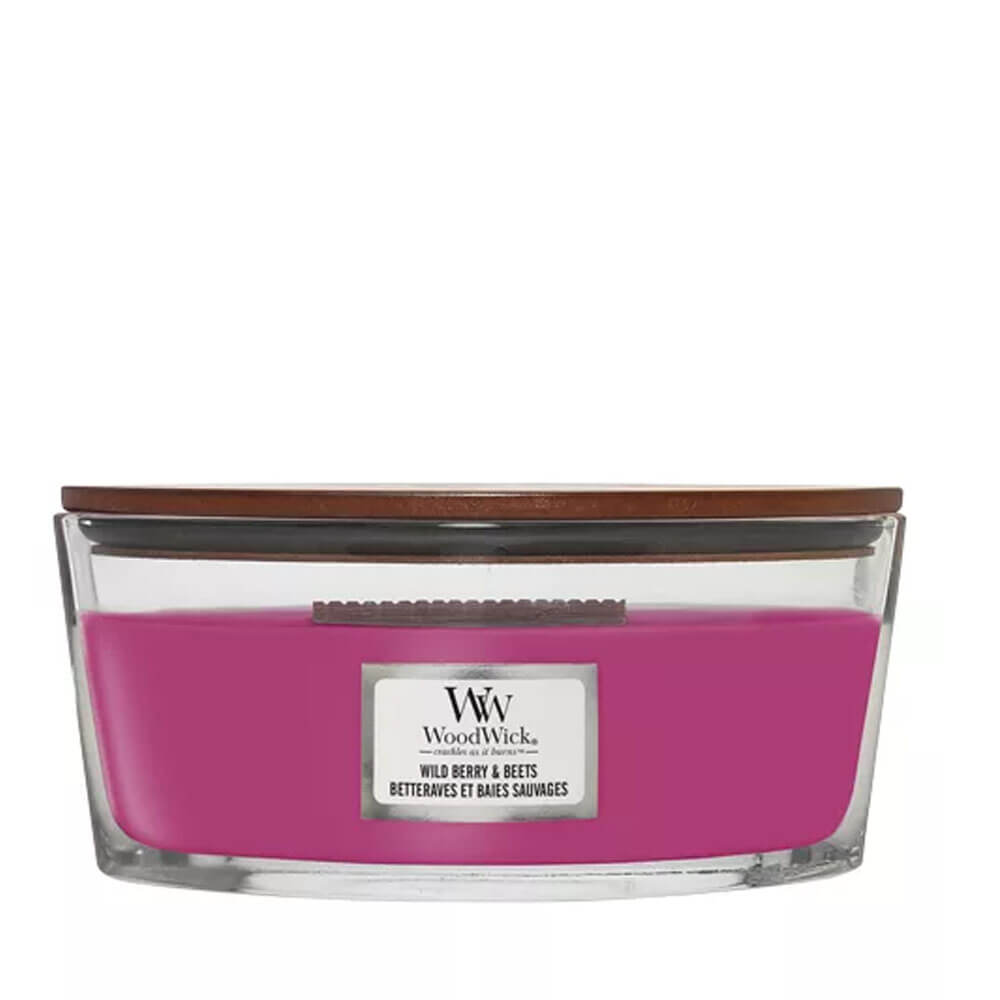 WoodWick Wild Berry & Beets Ellipse Candle - Shop Hier