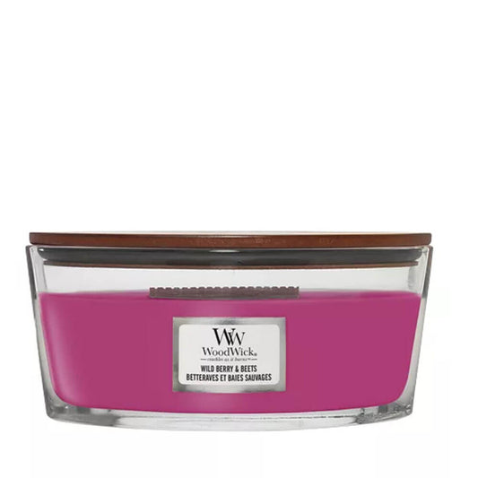 WoodWick Wild Berry & Beets Ellipse Candle - Yankee Candle & WoodWick