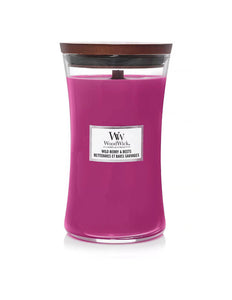 WoodWick Wild Berry & Beets Large Candle - Yankee Candle & WoodWick