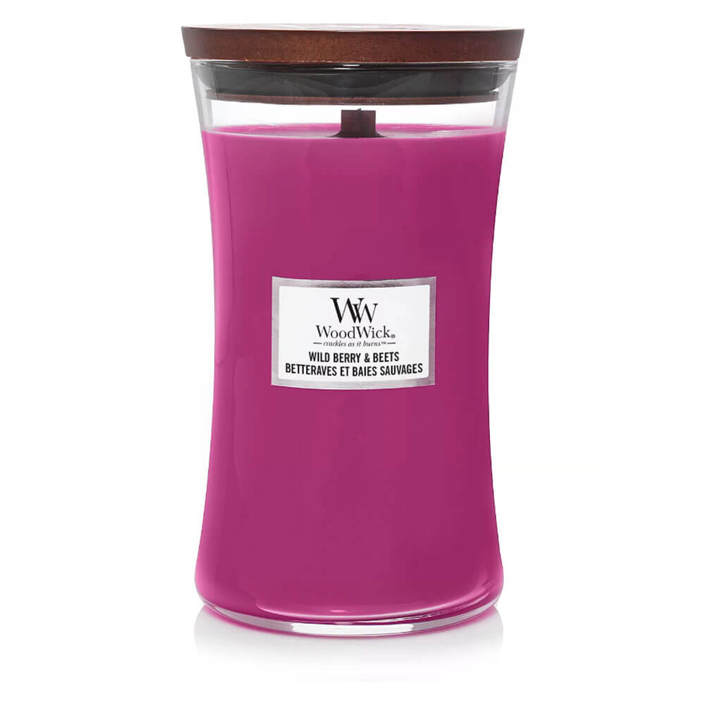 WoodWick Wild Berry & Beets Large Candle - Yankee Candle & WoodWick