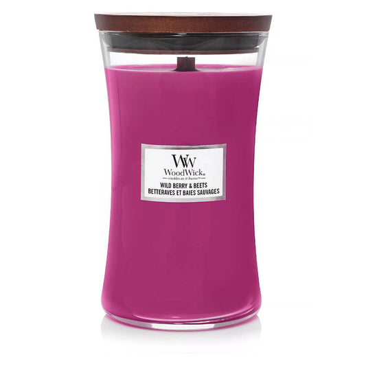 WoodWick Wild Berry & Beets Large Candle - Yankee Candle & WoodWick