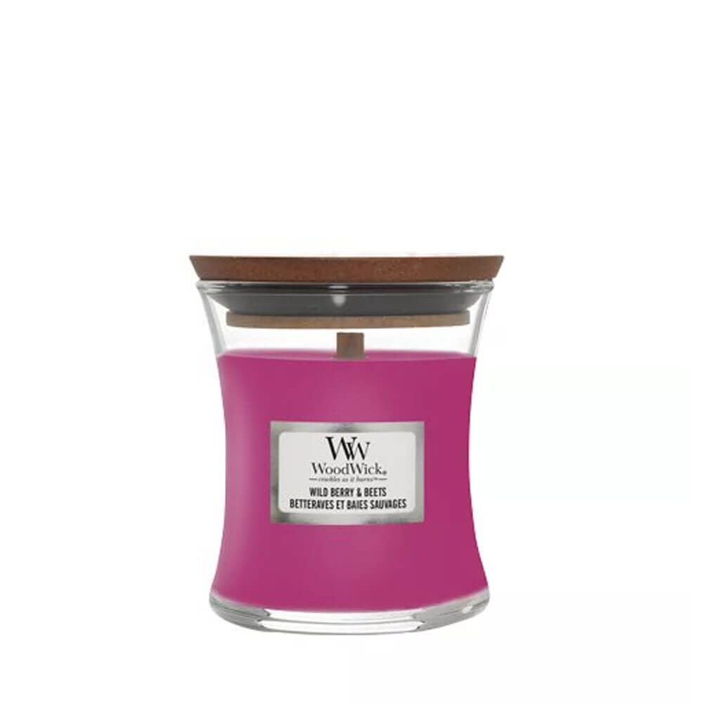 WoodWick Wild Berry & Beets Small Candle - Yankee Candle & WoodWick