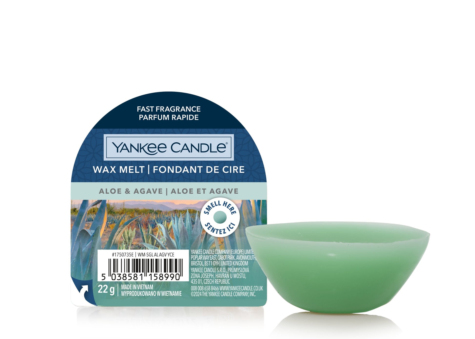 Yankee Candle Aloe & Agave Wax Melt - Yankee Candle & WoodWick