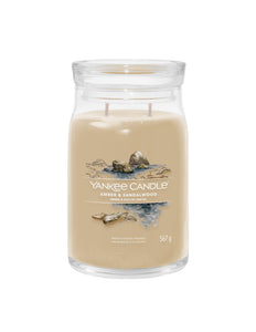 Yankee Candle Amber & Sandalwood Large Jar - Yankee Candle & WoodWick