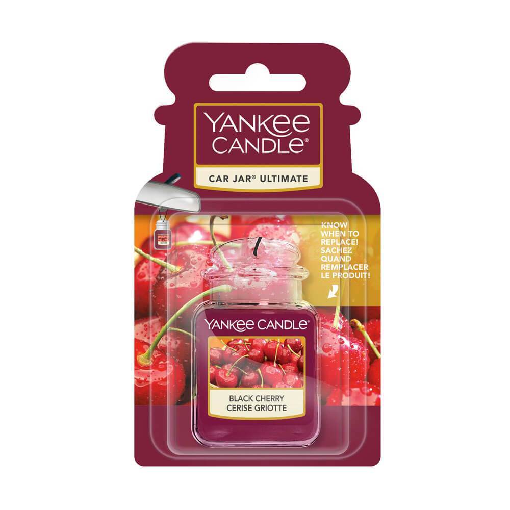Yankee Candle Black Cherry Car Jar Ultimate - Yankee Candle & WoodWick