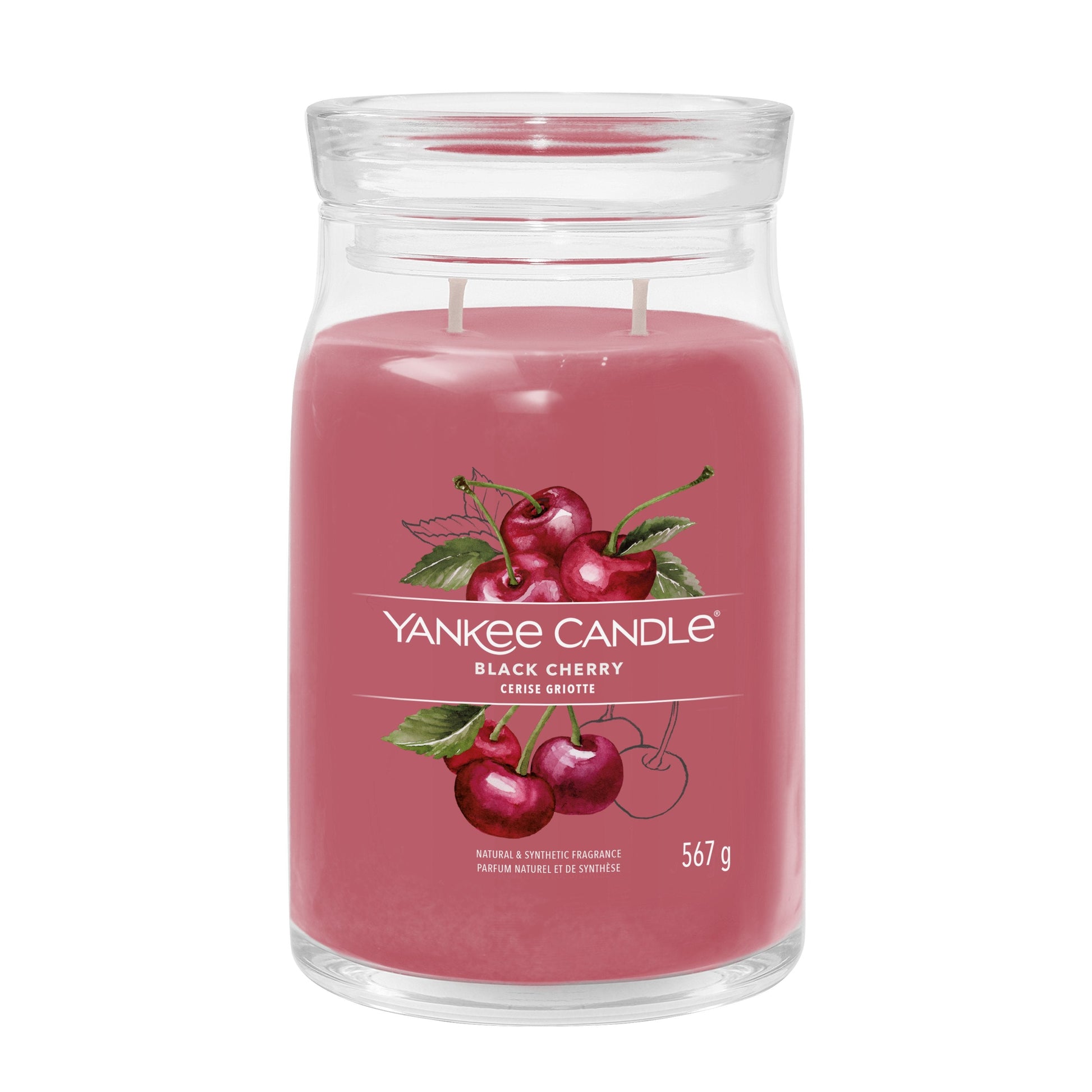 Yankee Candle Black Cherry Large Jar - Yankee Candle & WoodWick
