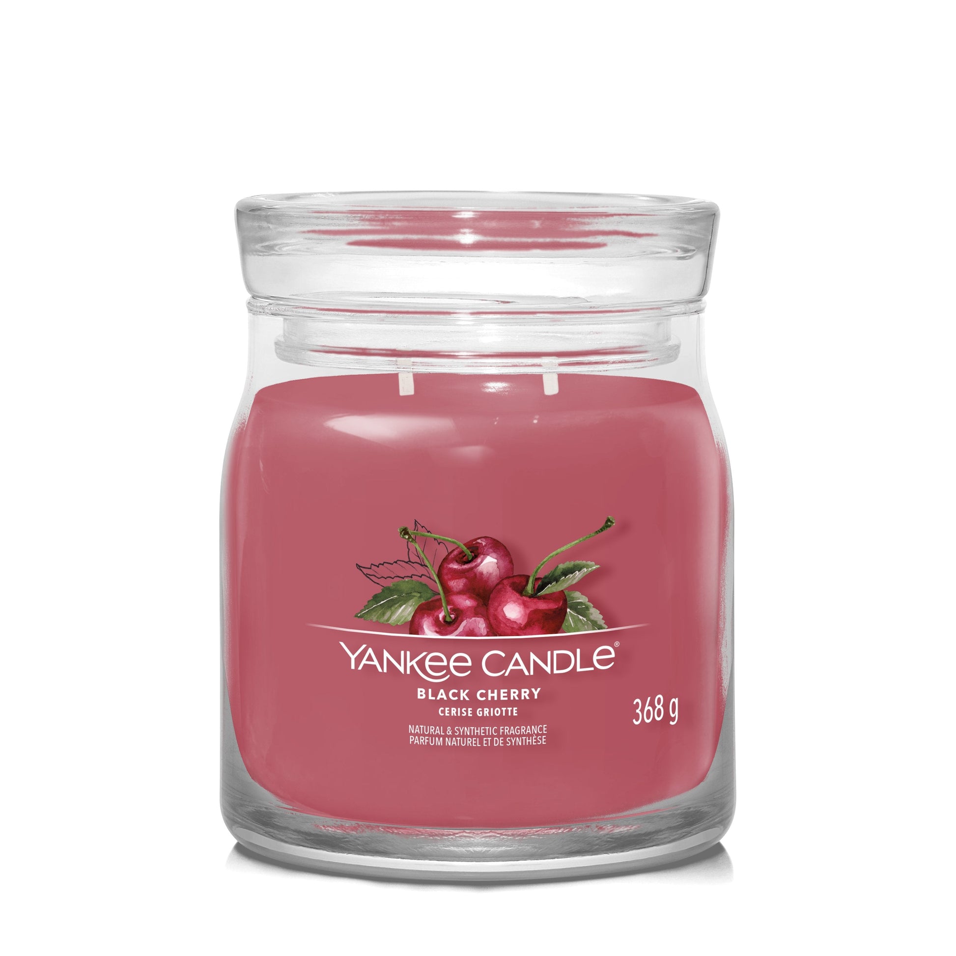 Yankee Candle Black Cherry Medium Jar - Yankee Candle & WoodWick