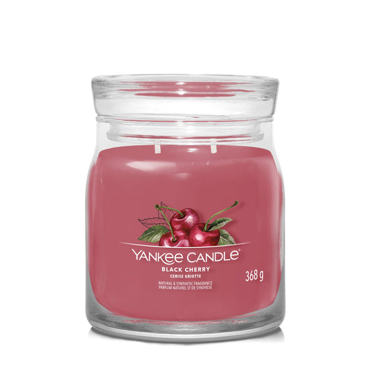 Yankee Candle Black Cherry Medium Jar - Yankee Candle & WoodWick