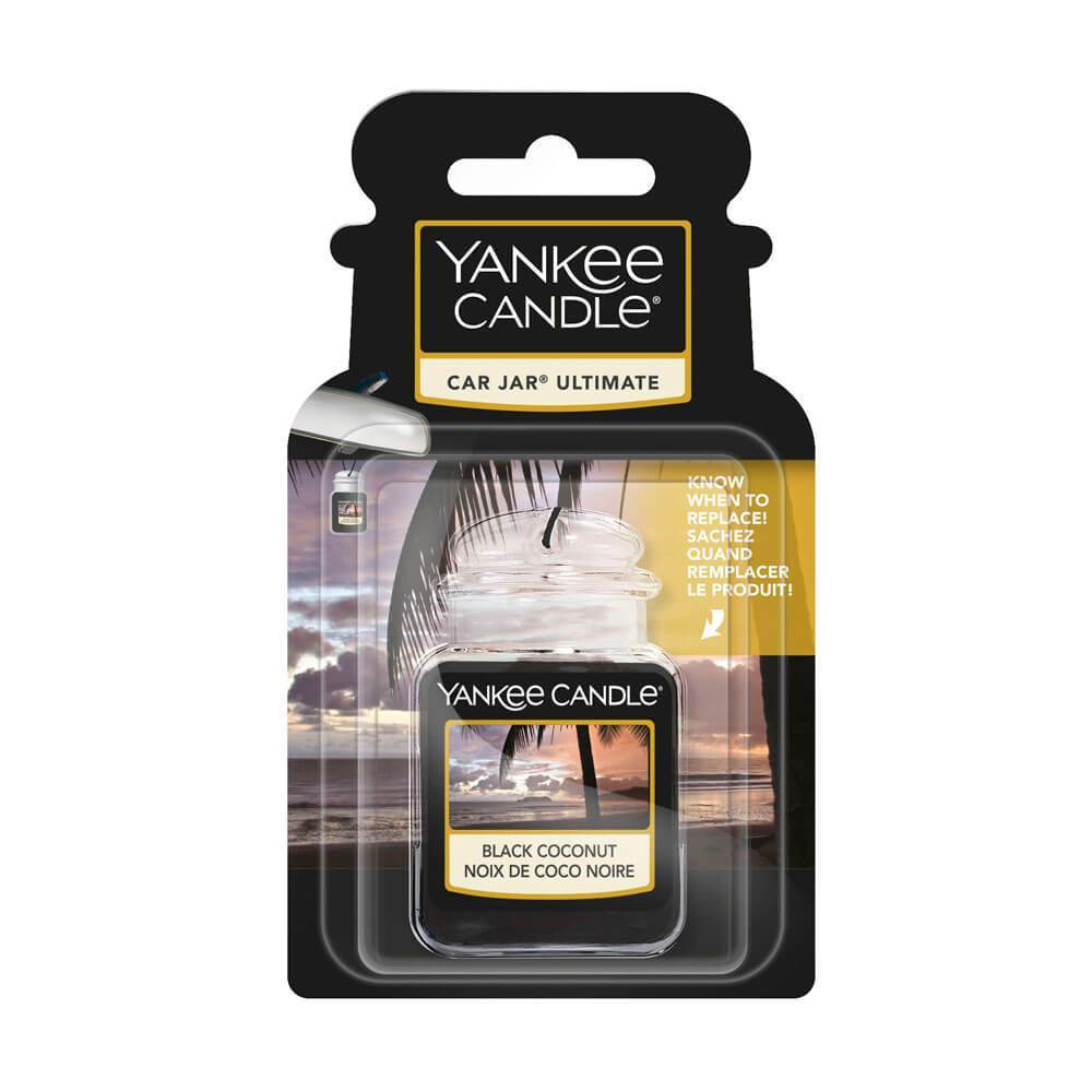 Yankee Candle Black Coconut Car Jar Ultimate - Yankee Candle & WoodWick